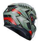 AGV K3 E2206 Mplk Full Face Helmet Grönt M