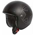 Premier Helmets Le Petit Classic Evo Star Carbon Bm Open Face Helmet Svart M