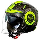 Premier Helmets Cool Evo Rd Y 17 Open Face Helmet Svart XS