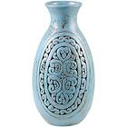 Beliani MEGARA blue decorative vase