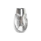 DKD Home Decor Vas Ansikte Silvrig Aluminium Modern (19 x 19 31 cm)
