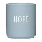Design Letters favoritkopp 25 cl Hope-light blue