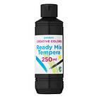 Panduro Ready Mix tempera 250ml svart