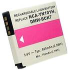 Batteriexperten Batteri NCA-YN101H för Panasonic, 3.6V (3.7V), 700 mAh