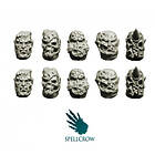 Chaos Space Knights Heads (10)
