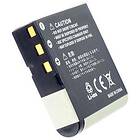 Batteriexperten Kompatibelt med Somikon DVR-853, 3.6V (3.7V), 1230 mAh