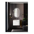 Bathlife Speil Nöja med LED Belysning Mirror NÖJA 40/O1 ECO (MBMS) Aluminium 401