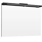 Temal Spegel Classic med LED-ramp CLASSIC led-ramp spegel 110 x 18 87 cm, svart LPL11002902