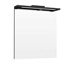 Temal Spegel Classic med LED-ramp CLASSIC led-ramp spegel 90 x 18 87 cm, svart LPL9002902