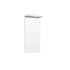 Temal Spegel Classic med LED-ramp Led-ramp spegel 45 x 18 87 cm, Vit LPL45001