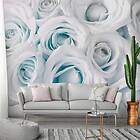 Arkiio Fototapet Självhäftande Satin Rose Turquoise A3-SFT1782samA