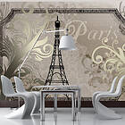 Arkiio Fototapet Vintage Paris Gold A3-SNEW010410-A