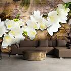 Arkiio Fototapet Freesia On Wood A3-SNEW011433-A
