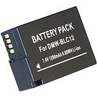 Batteriexperten Kompatibelt med Panasonic Lumix DMC-GH2KK, 7.2V (7.4V), 850 mAh