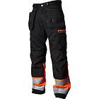 Vidar Workwear V500452D096 Arbetsbyxa orange/svart D96