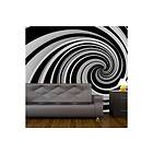 Artgeist Fototapet Black And White Swirl sp. z o.