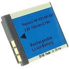 Batteriexperten Kompatibelt med Sony Cyber-shot DSC-T200/B, 3.6V (3.7V), 680 mAh