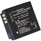 Batteriexperten Kompatibelt med Ricoh G800, 3.6V (3.7V), 1100 mAh