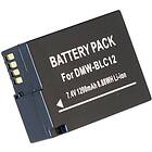 Batteriexperten Kompatibelt med Panasonic Lumix DMC-G7, 7.2V (7.4V), 850 mAh