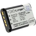 Batteriexperten Kompatibelt med Sony DSC-HX60V, 3.6V (3.7V), 1150 mAh