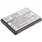 Batteriexperten Kompatibelt med Panasonic HX-DC10GK, 3.7V, 740 mAh