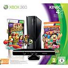 Microsoft Xbox 360 Slim 4Go (+ Kinect + Kinect Adventures + Carnival Games)