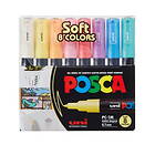 Posca PC-1M Soft colors 8-p