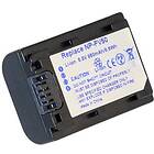 Batteriexperten Kompatibelt med Sony DCR-SX33E, 6.8V (7.2V), 980 mAh