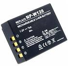 Batteriexperten Kompatibelt med Fujifilm FinePix X-E2S, 7.4V (7.2V), 850 mAh