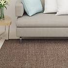 vidaXL Teppe naturlig sisal 66x200 cm brun