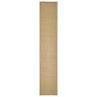 vidaXL Matta naturlig sisal 66x350 cm