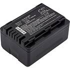 Batteriexperten Kompatibelt med Panasonic HC-W580, 3.6V, 1500 mAh