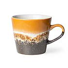 HKliving 70s Fire Coffee Mug med Öra 30 cl Orange