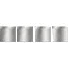 DIYTI Narrow Stripe Coasters 10x10 cm 4-pack Grå Polyester