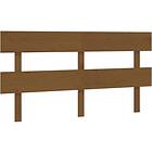 vidaXL Sänggavel honungsbrun 154x3x81 cm massiv furu