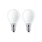 Philips LED-lyspære LED CLASSIC 25W P45 E14 WW FR ND 2PF/6 E14