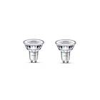 Philips LED-glödlampa LEDClassic 3,5W/827 (35W) 2-pack GU10