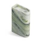 Northern Monolith candle Holder medium Mixed green marble