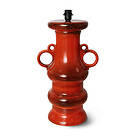 HKliving Grand lampfot glazed orange 60 cm