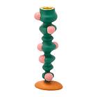 Villa Collection Styles ljusstake prickar 18 cm Green-pink