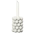 Byon Globe candlestick 13.5 cm Vit