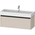 Duravit Ketho.2 Servantskap 1 Skuff 1184x460 mm Taupe Matt