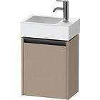 Duravit Ketho.2 Servantskap, 1 Dør 364x238 mm, Høyre, Tekstil