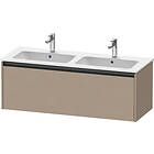 Duravit Ketho.2 Servantskap, 1 Skuff 1280x480 mm, Tekstil