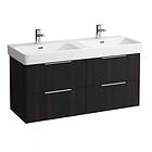 Laufen Base Servantskap med 4 skuffer 1160x440 mm, Mørk Alm