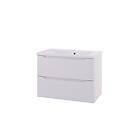 Linn Bad Emma Servantskap 80x46x57 cm Hvit Matt