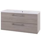 Linn Bad Ingrid 120 Servantskap 120x57x45 cm, Lys Eik