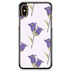 Bjornberry iPhone XS Max Skal - Vilda Lila Blommor