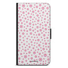 Bjornberry iPhone 7 Plånboksfodral - Rosa Pärlor