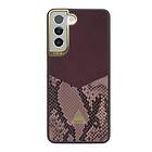 Bjornberry Naive Samsung Galaxy S21 Smooth Skal - Plum/Snake